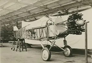 Mailplane Prints: Avro 627 Mailplane, G-ABJM, during construction