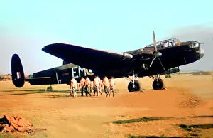 Secondflight Gallery: Avro 679 Manchester IA with its seven man crew about to