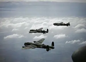 Trio Prints: Avro 683 Lancaster I trio of No 44 Squadron RAF, 1942