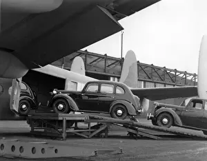 Avro 685 York CMk1 being loaded with Austin 10s