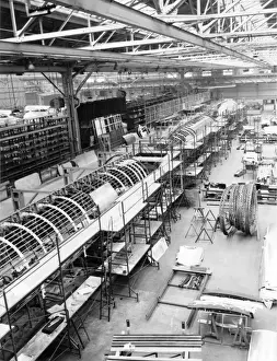 Avro 748s during constructiuon