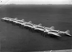 Anson Prints: Avro Anson Is of 61 Squadron Hemswell 1937