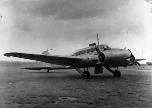 Avro Anson I with auxiliary equipment