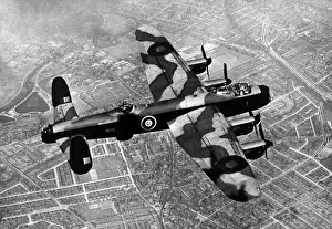 Avro Lancaster III RE172 in flight