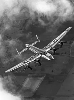 Avro Lancastrian I G-AGMD Nairn of BOAC in flight