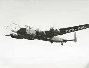 Napier Prints: Avro Lincoln test bed for the Naiad engine RF402