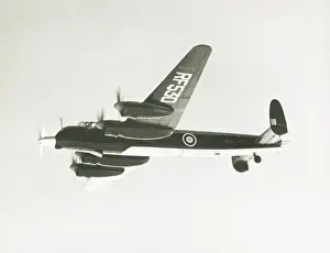 Napier Prints: Avro Lincoln test bed for the Naiad engine RF530