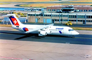 Crossair Prints: Avro RJ100 HB-IXO