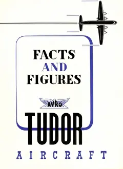 Facts Prints: Avro Tudor Facts and Figures brochure