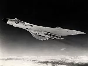 Images Dated 25th January 2014: Avro Vulcan B2 armed with a Blue Steel stand-off bomb