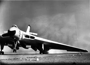 Avro Prints: Avro Vulcan landing