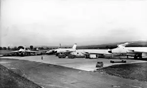 Valiant Prints: Three Avro Vulcans, Vickers Valiant and Handley Page Victor
