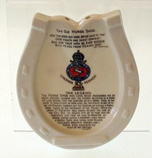 Adapted Gallery: AW H Goss horseshoe adapted for WWI patriotic sale