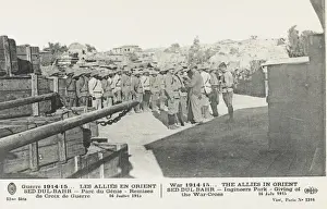 Honours Prints: Awarding the War Cross - Dardanelles