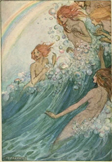 Images Dated 22nd April 2020: Whither away? Illustration by Florence Harrison of Tennysons poem