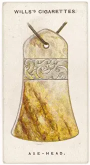 AXE-HEAD AMULET Chinese wear this as a protection against witchcraft