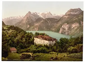 Axenfels, with Urirothstock, (i. e. Urirotstock), Lake Lucer