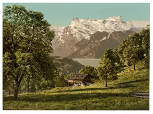 Axenstein, Park and Urirothstock, (i. e. Urirotstock), Lake