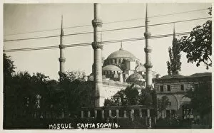 Ayasofya (Hagia Sophia) - Istanbul, Turkey Date: 1922