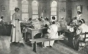 Reformatory Prints: Aylesbury Inebriate Reformatory - Inmates Dress-making
