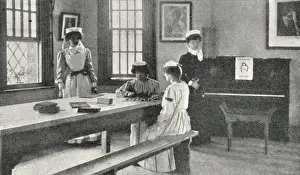 Aylesbury Inebriate Reformatory - Inmates Playing Draughts