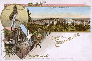 Pera Prints: Aynalicesme, Water Carrier, Galatasaray, Grande Rue de Pera