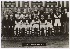 Vice Collection: Ayr Corinthians FC football team 1936