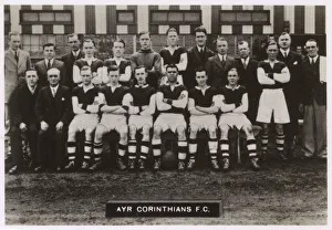Vice Collection: Ayr Corinthians FC football team 1936