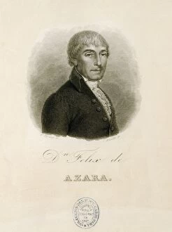 AZARA, F鬩x de (1746-1821). Spanish explorer, naturalist