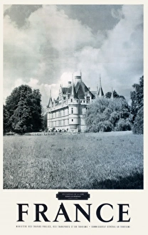 Images Dated 21st May 2012: Azay- le- Rideau Chateaux de la Loire