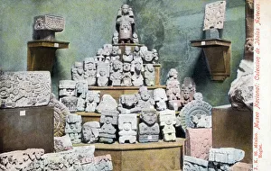 Idol Collection: Aztec Statuettes - Idols - In the National Museum of Mexico