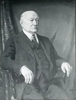 B. Baden-Powell, portrait as President R. Ae. S