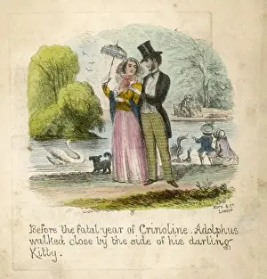 Crinolines Prints: B. C (Before Crinoline)