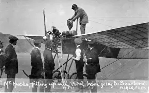 Filey Prints: B C Hucks fuelling the Mercury I