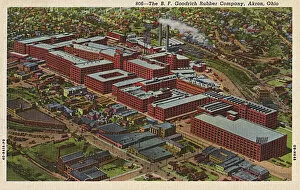 Akron Gallery: The B. F. Goodrich Rubber Company Factory, Akron, Ohio