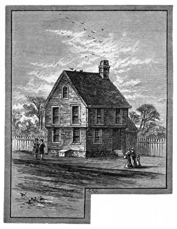 1706 Prints: B Franklin / Birthplace