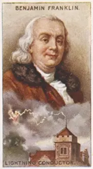 B. Franklin / Cig. Card