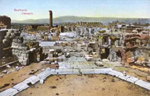 Lebanese Prints: Baalbek, Lebanon - The Acropolis