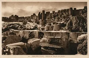 Fallen Prints: Baalbek, Lebanon - The Temple of Jupiter