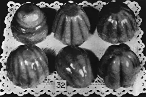 Pastry Prints: Babas Ready for Filling with Whipping Cream