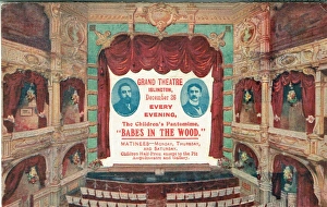 Stucco Gallery: Babes in the Wood at the Grand Theatre, Islington