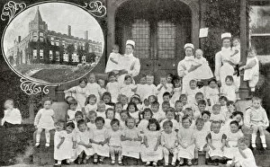 Nurses Collection: Babies Castle, Barnardos Home, Hawkhurst, Kent