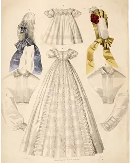 Tucked Prints: Babies / Long Clothes 1863