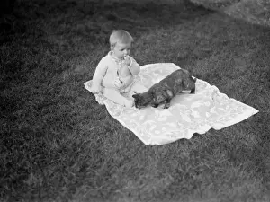 Baby and Cat
