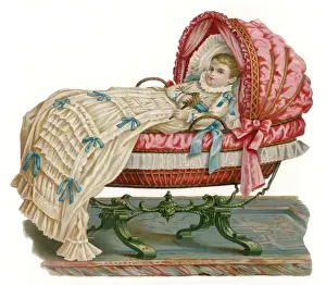 Baby in Cradle
