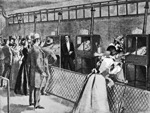 Attraction Prints: Baby incubators at the Berlin Exhibition