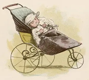 Baby in Pram / Dummy 1884