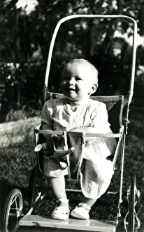 Hockley Prints: Baby & Pram, Hullbridge, Essex