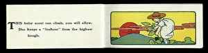 Bough Prints: Baby Scouts -- parachuting with hats