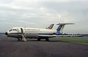 Aerospace Prints: BAC One Eleven 670 G-ASYD British Aerospace Farnborough 1978